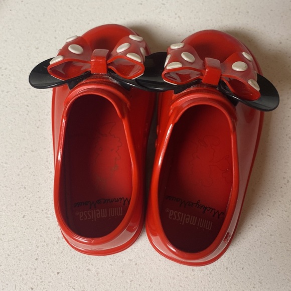 Mini Melissa Minnie Mouse shoes - Picture 3 of 4
